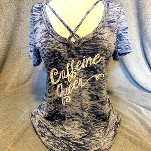 Caffein Queen shirt.